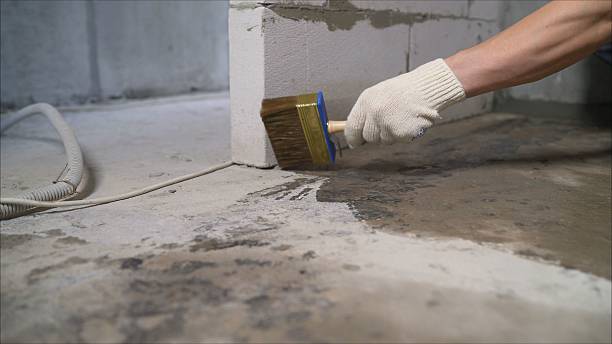 SJ Waterproofing Pros Basement Waterproofing coverage map for Parker City, IN and surrounding area